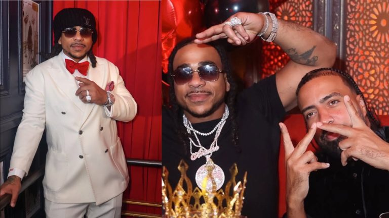 Max B & French Montana Hit The Streets With A Celebration Dinner