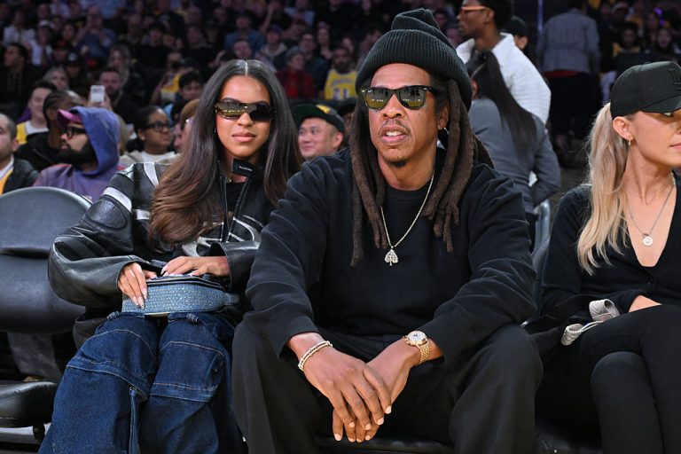 Blue Ivy Carter Looks Bey-utiful In Lakers Courtside Appearance
