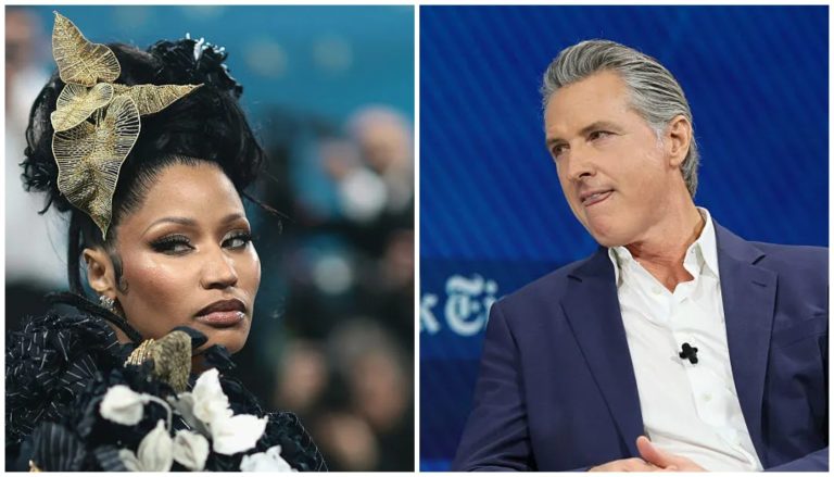 Nicki Minaj Clowns Gavin Newsom, Newsom’s Office Claps Back