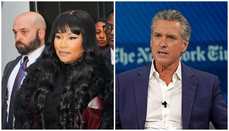 Nicki Minaj Attacks Gavin Newsom For His Support Of Trans Youth
