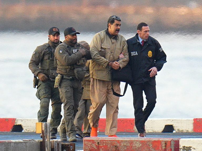 Nicolás Maduro Sports A Nike Tech Fleece During Capture