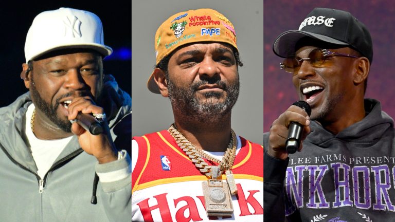 Cam’ron & 50 Cent Gang Up On Jim Jones Amid ‘Heated’ Back & Forth