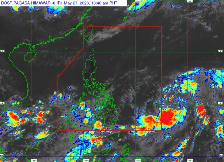 Tropical cyclone Jangmi intensifies into tropical storm, says PAGASA