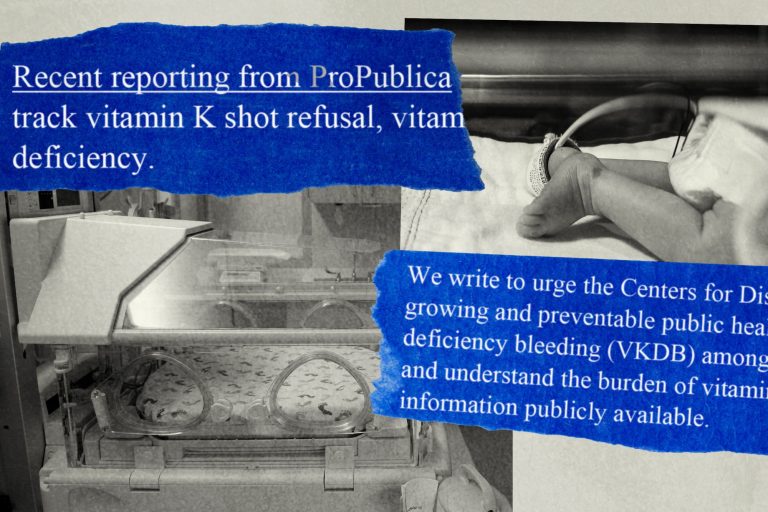 Lawmakers Call for CDC to Track Vitamin K Shot Refusal, Cite ProPublica Report — ProPublica