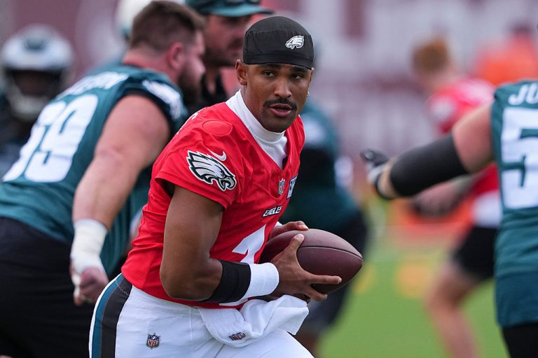 The Affordable Timex Jalen Hurts Rocked At Training Camp