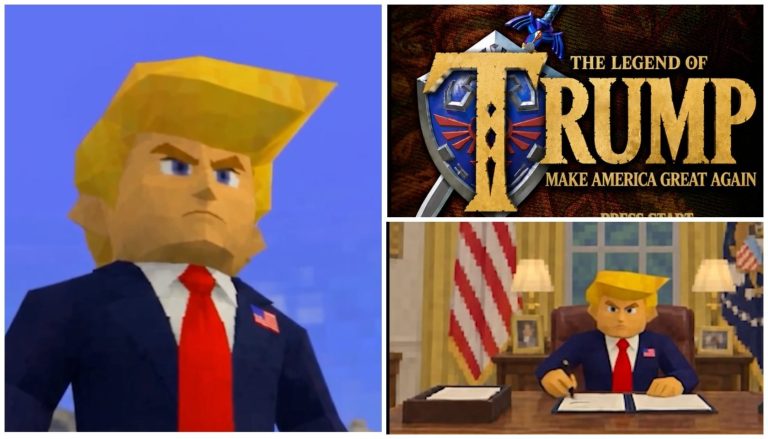 Donald Trump Spoofs The Legend of Zelda In Latest Propaganda