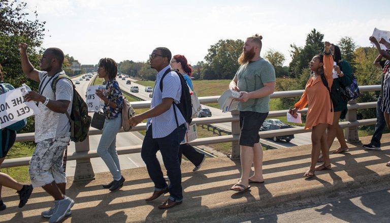 NC Students March Hours To Vote After Campus Sites Denied